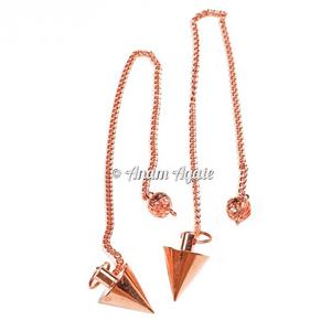 Péndulo de Metal en espiral dorado para curación de Reiki, terapia de Reiki hecha a mano, energía en espiral, Péndulo de Metal curativo metafísico - Product Image 4