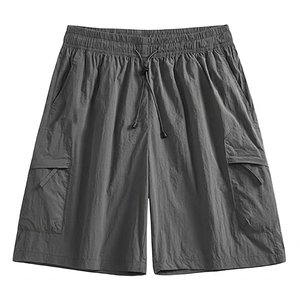 Nuevo Conjunto Deportivo para Hombre con Logotipo Personalizado, Chaqueta Cortavientos y Pantalones Cortos, Ropa Deportiva Ligera de Nailon para Correr, Gimnasio, Fitness - Product Image 4