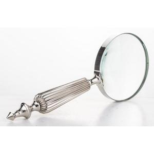 Loupe en métal à bord argenté de style français, motifs personnalisables, faite à la main, durable, pour la lecture et l'utilisation au bureau - Product Image 5