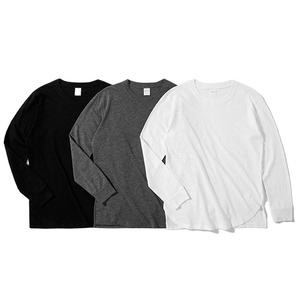 Camisetas de manga larga de gran tamaño para hombre, proveedor mayorista de fábrica, fabricación OEM, camisetas básicas de manga larga, camisetas personalizadas para hombre - Product Image 1