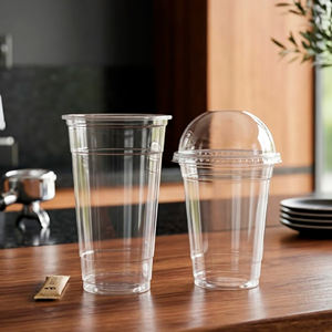 Vasos Desechables Transparentes de PP de Pared Simple Quang Quan de 95 mm, 16 oz y 24 oz para Café, Té, Jugos y Bebidas Frías - Product Image 4