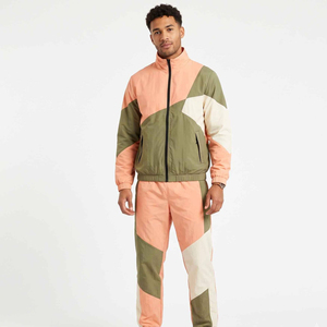 Winter Plus Size Fleece Lining Windbreaker <b>Jacket</b> <b>Track</b> Suit Set <b>Men</b> Women 100_ Cotton Breathable - Product Image 2