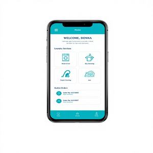 Desarrollo de Aplicaciones Móviles para Lavandería Inteligente y Limpieza en Seco Bajo Demanda con Backend Escalable para Android e iOS - Product Image 2