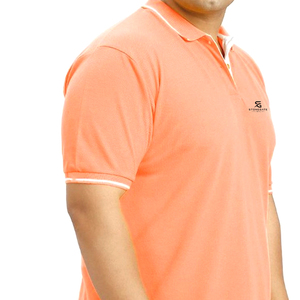 Polo Homme 100% Coton, Nouveau Style, Jersey Uni, Motif Uni, Décontracté, Streetwear, Manches Courtes, Hauts de Golf, OEM ODM Disponibles - Product Image 3