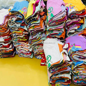 Camiseta Informal de Algodón para Niños y Niñas, Estilos Cortos, Diseños Surtidos, Hecho en Bangladesh, Tiempo de Entrega de Muestra de 7 Días - Product Image 5