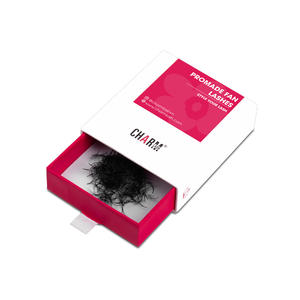 CharmLash Cils en gros, bouquets de cils préfabriqués, boîte d'emballage pour cils, bouquets de cils en vrac, symétriques, base ultra-fine et pointue, port confortable - Product Image 1