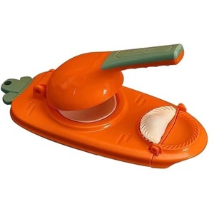 Juego de 4 moldes de plástico amarillos para hacer Gujiya, Modak, Samosa, Kachodi, con forma perfecta para cortar Karanji, Ghughra, Momos y Dumplings - Product Image 2