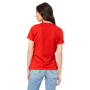 T-shirt d'été pour femme, best-seller, haute qualité, 100% coton, respirant, séchage rapide, anti-plis, écologique, logo personnalisé - Product Image 6