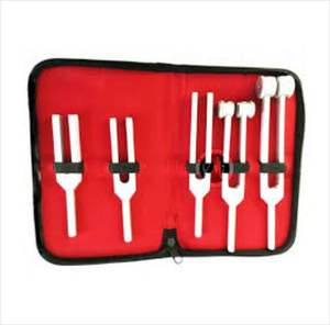 Diapasones Manuales de Acero Inoxidable 128hz 256hz 512hz 1024hz 2048hz, Set Médico de Chakra, Ponderados y Sin Ponderar, 5 Piezas, Negros, Reutilizables - Product Image 5