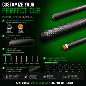 Tubo in Fibra di Carbonio a Bassissima Deflessione 11,8mm Pro Taper Leggero Alta Resistenza <span class=keywords><strong>Dimensioni</strong></span> Personalizzabili Tessitura Twill 3K - Product Image 5