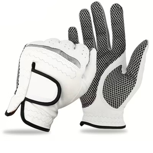 Comfortable Non Slip Leather Golf <b>Gloves</b> With UV Protection <b>Moisture</b> Wicking Ball Marker Golf <b>Gloves</b> For Sports - Product Image 1