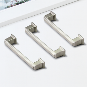 Precio al por mayor Tirador de aleación de zinc moderno y transicional para muebles de cocina, baño y dormitorio - Product Image 2