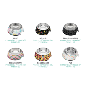 ชามอาหารสัตว์เลี้ยง FuzzYard รุ่น Easy Feeder สีดำ รุ่น Black Diamond (ขนาดเล็ก) - Product Image 3