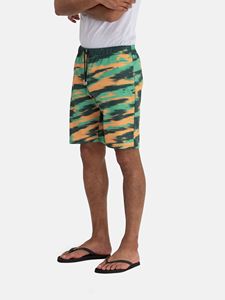 Shorts de sport compressifs sublimés en gros avec poches latérales zippées, shorts de plage pour hommes, course à pied, jogging, yoga - Product Image 4