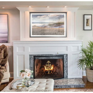 Impresión de Arte de pared costera pintada a mano 'Entre la hierba del mar'-una impresionante pintura de paisaje marino - Product Image 6