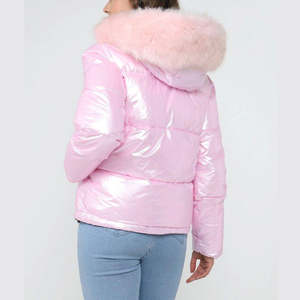 Nouvelle parka d'hiver 2025 pour femme, en coton tissé, rembourrée, imperméable, à capuche, épaisse et chaude - Product Image 4