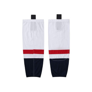 Chaussettes de hockey sur glace personnalisées pour l'entraînement et les matchs – Chaussettes de hockey en maille haute densité, à séchage rapide et respirantes pour jeunes et adultes - Product Image 2