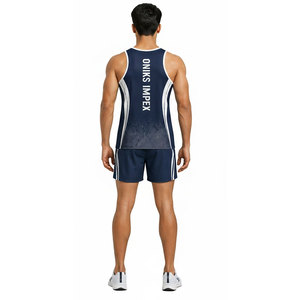 Tenue d'athlétisme sans manches de style unique, fabriquée sur mesure (OEM), pour athlètes professionnels, uniforme d'athlétisme personnalisé 2026 - Product Image 4
