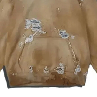 Nouveaux sweats à capuche pour hommes de haute qualité, à prix bas, en coton 100%, style tendance, effet usé