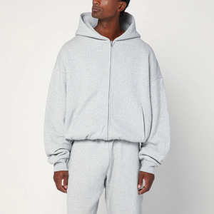 Sweat à capuche zippé oversize pour homme – Veste polaire premium à fermeture éclair intégrale – Sweat à capuche décontracté coupe ample – Sweat à capuche zippé décontracté pour homme - Product Image 1