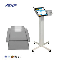 Báscula Industrial de Acero Inoxidable SOHE Nueva con Pantalla Táctil LCD de 15 Pulgadas, Rampas Dobles e Integración ERP para Agricultura y Alimentos