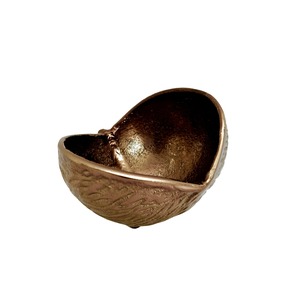 Bol de service en aluminium argenté, moderne et texturé, pour desserts, fruits et collations, idéal pour la décoration de tables d'hôtels, mariages et fêtes - Product Image 4