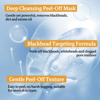 Masque Peel-Off Visage au Safran et au Gingembre Nettoyage Profond Points Noirs Soin des Pores Éclat Radieux Marque Privée OEM Formule Personnalisée Faible MOQ