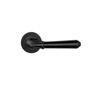 Manija de Acero Inoxidable Personalizada con Acabado Negro Mate para Puerta Interior, Tirador de Palanca para Cocina, Pasillo y Privacidad - Product Image 1