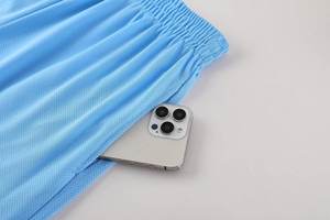 Ensemble de maillot de basket-ball unisexe, débardeur en maille sans manches à col en V avec short à taille élastique, évacuation de l'humidité, vêtements d'été, taille adulte - Product Image 4