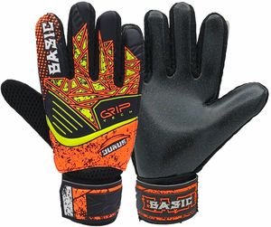 Wholesale High Quality PU Leather Stretch Adjustable Wrist <b>Strap</b> Waterproof Non-Slip Lightweight Full <b>Finger</b> Goalkeeper Gloves - Product Image 5