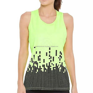 Vêtements pour femmes Logo personnalisé impression débardeurs vente chaude femmes débardeurs entraînement couleur unie Gym débardeur femmes - Product Image 4