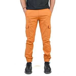 Pantalon cargo pour homme, style urbain tendance, taille ajustable, durable, multi-poches, respirant, léger, en coton - Product Image 6