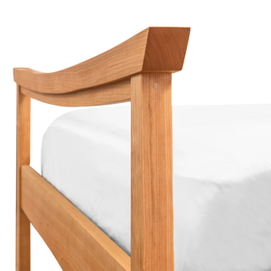 Wholesale Modern Oriental Wooden Double <b>Bed</b> <b>Frame</b> | Custom Acacia Wood Bedroom Furniture for Hotels - Product Image 6