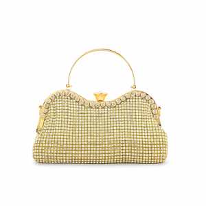 Bolso de noche nupcial dorado P24295 - Product Image 1