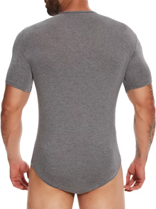 Mono de Manga Corta para Hombre, Hecho de Spandex/Algodón Orgánico, Tejido Transpirable Ecológico, Estilo Casual para Uso en Exteriores - Product Image 4