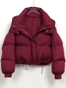 Chaqueta acolchada a cuadros para mujer 2026, con cremallera y bolsillos, ropa de abrigo de invierno, precio de fábrica RTS, ¡pídelo ahora! - Product Image 2