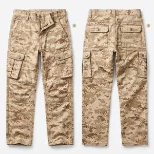 Pantalons de chasse camouflage imprimés pour hommes, pantalons de chasse décontractés camouflage, pantalons de chasse softshell pour extérieur - Product Image 4