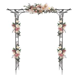Archi in ferro battuto anti-roditori per tetto piano, cancello da giardino 3-6 piedi, traliccio, recinzione in PVC e legno per esterni - Product Image 2