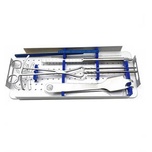 Advanced Clinical Orthopedic Instrument <b>Set</b> Blue Silicone Handle Bone Surgery <b>Screwdrivers</b> and Sterilization Box - Product Image 4
