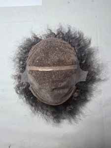 Peluca Completa de Cabello Humano 100% Natural con Cabello Rizado Indio Remy - Product Image 6