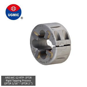 ARD.WC-12-ชุดเครื่องมือต๊าปเกลียวแบบแข็ง-ขนาด 1/16" 1/8" 1/4" 3/8" 1/2" 3/4" 1"-(PT)R เกลียว - ชุดต๊าปเกลียวคาร์ไบด์แบบเชื่อมประสาน - Product Image 1
