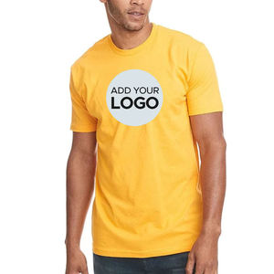 T-shirts unisexes personnalisés, t-shirts en coton pour hommes, t-shirts à col contrasté - Product Image 2