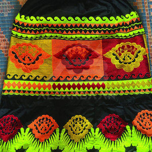 Wholesale Price Women Embroidery <b>Skirts</b> Custom Design Lightweight Breathable Women Embroidery <b>Skirt</b> - Product Image 4