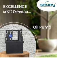 SAMAY EXPELLER COMPANY Nouvelle Presse à Huile de Coco Automatique Commerciale 8 TPD Moteur 10 CV Modèle 6 Boulons 27 X 5