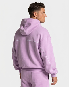 Conjunto Deportivo para Hombre OEM Orchid Contrastline, Calidad Premium, Felpa de Algodón Transpirable, Estilo Casual, Talla Grande - Product Image 3