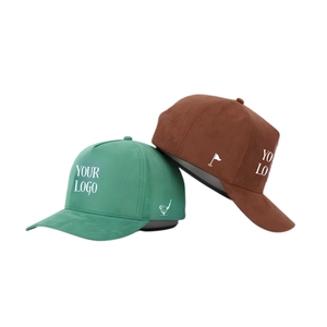 Wholesale Custom Logo <b>Quick</b>-<b>Dry</b> Performance Golf Hat 5- Panel Lightweight Suede Baseball <b>Cap</b> Snapback Closure For Team Uniform - Product Image 2