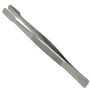 Pinzas Quirúrgicas de Acero Inoxidable, Juego de Instrumentos de Precisión para Disección, Manual para Uso en Laboratorio y Quirófano - Product Image 6