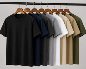 Polo de Manga Corta para Hombre, de Algodón, Color Sólido, Transpirable, Corte Regular, Diseño de Punto, Cierre con Botones - Product Image 3