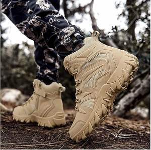 Botas Tácticas Ligeras de Cuero con Cordones de 6 Pulgadas para Trabajo al Aire Libre QUICK WAY INDUSTRIES - Product Image 6