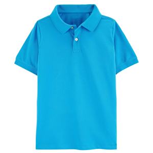 Custom Youth Kids Adults <b>Blue</b> Color <b>Polo</b> <b>Shirts</b> 100% Cotton Pique Custom Logo Summer T <b>Shirts</b> Breathable Fashion <b>Polo</b> <b>Shirt</b> - Product Image 5